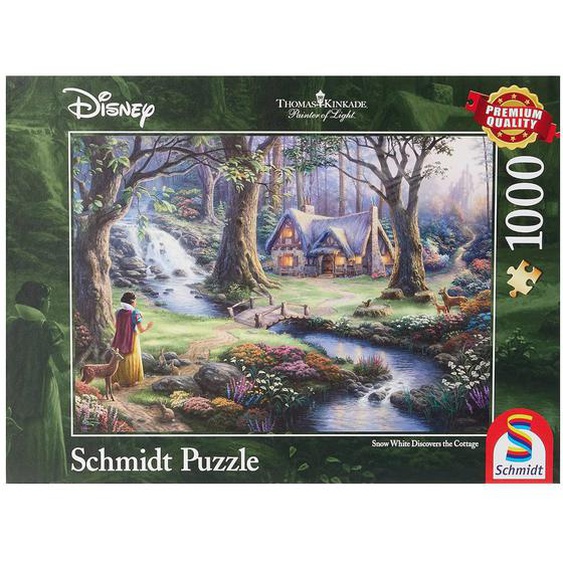 Puzzle Blanche Neige 1000 Pcs Vert