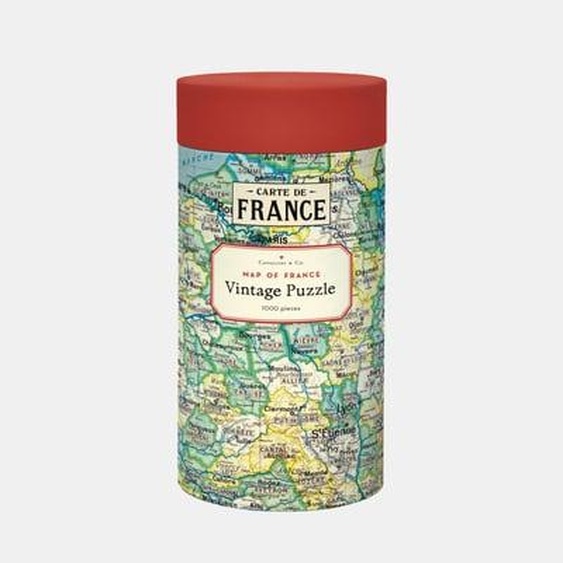 Puzzle - Carte de France - 1000 pièces