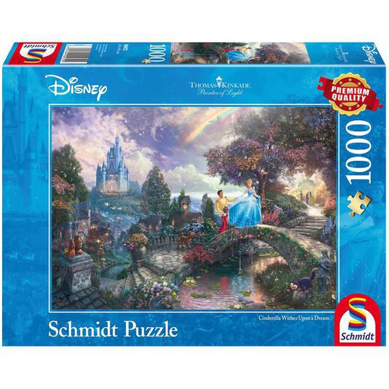 Puzzle Cendrillon 1000 Pcs Bleu