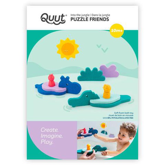 Puzzle De Bain Friends - Quut Vert