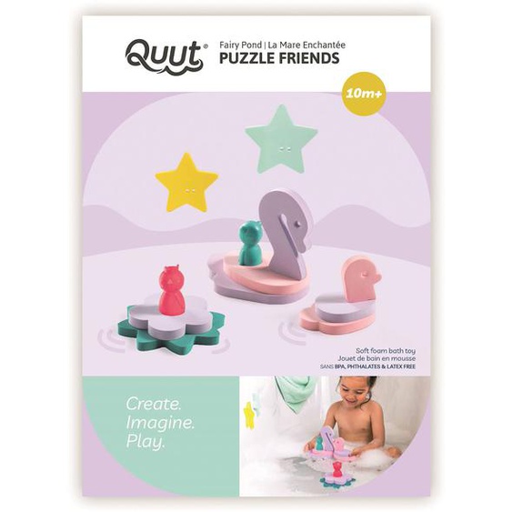 Puzzle De Bain - La Mare Enchantée Violet