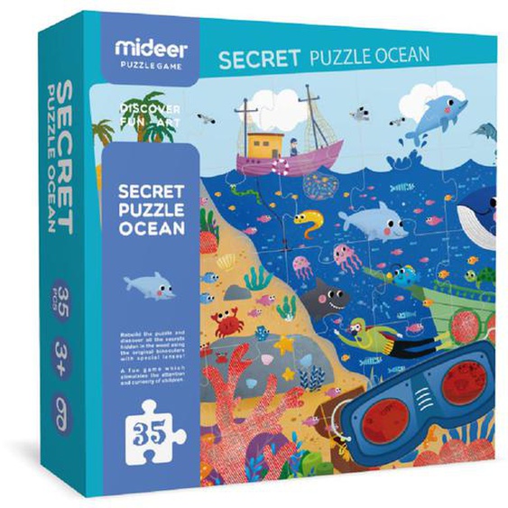 Puzzle Détective Océan Bleu