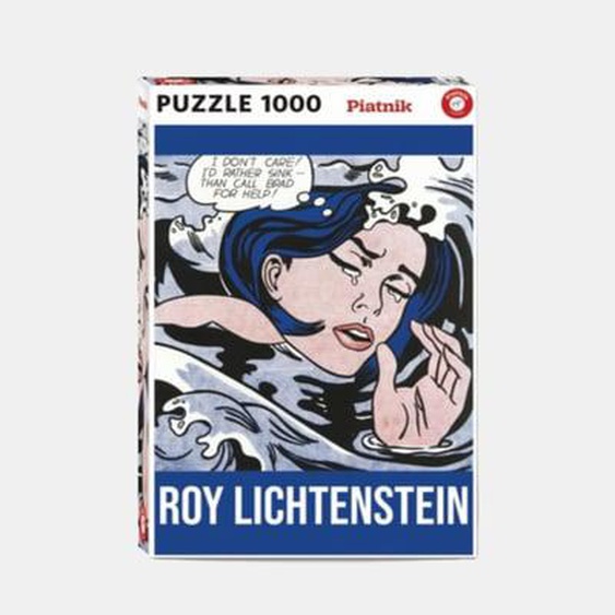 Puzzle Drowning Girl de Roy Lichtenstein - 1000 pièces