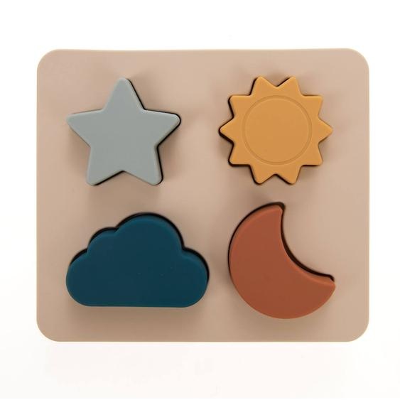 Puzzle En Silicone Multicolore