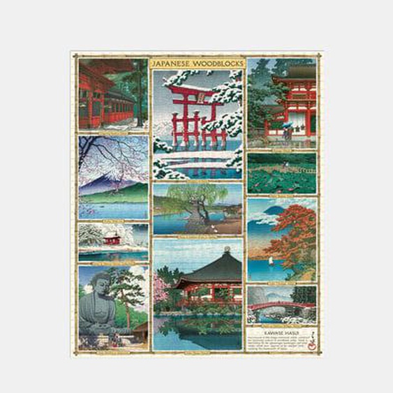 Puzzle - Estampes japonaises - 1000 pièces