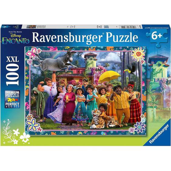 Puzzle Famille Madrigal Encanto 100 Pcs Xxl Bleu