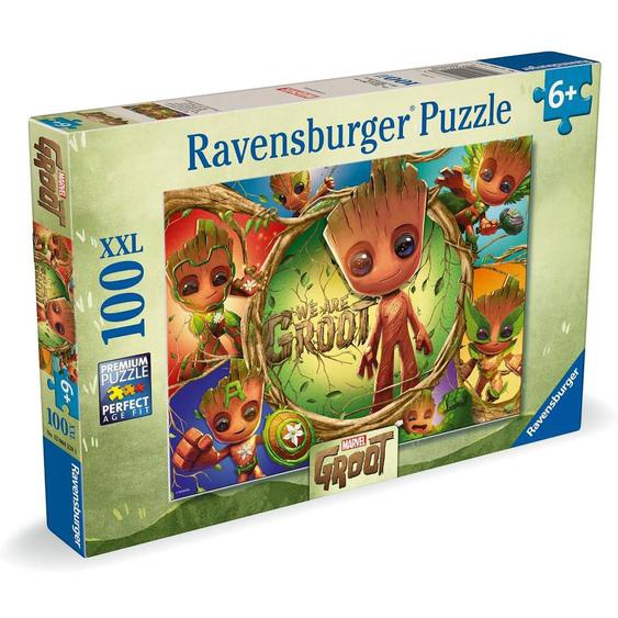 Puzzle Groot Marvel Avengers 100 Pcs Xxl Vert