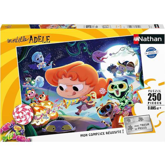 Puzzle Halloween Mortelle Adèle 250 Pcs Blanc