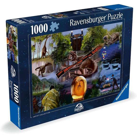 Puzzle Jurassic Park 1000 Pièces Bleu
