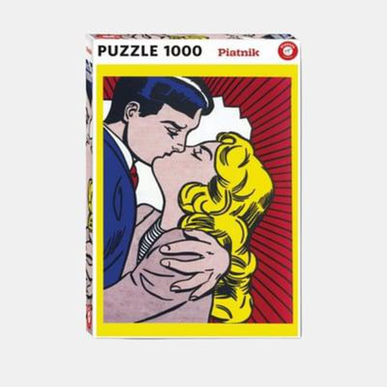 Puzzle Kiss III de Roy Lichtenstein - 1000 pièces