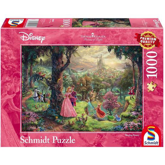 Puzzle La Belle Au Bois Dormant 1000 Pcs Rose