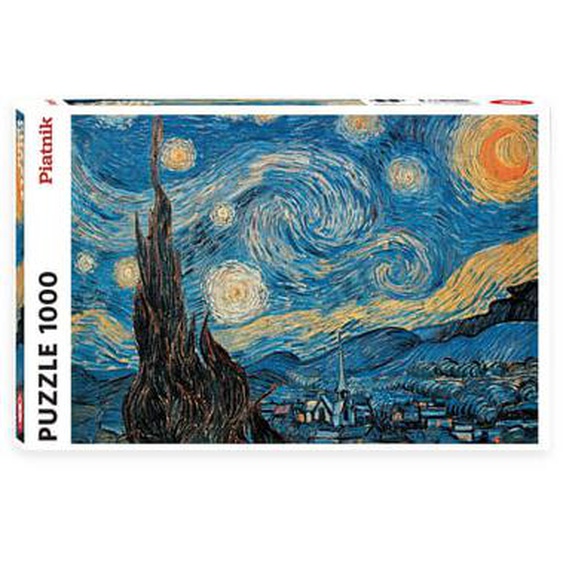 Puzzle la nuit étoilée de Van Gogh