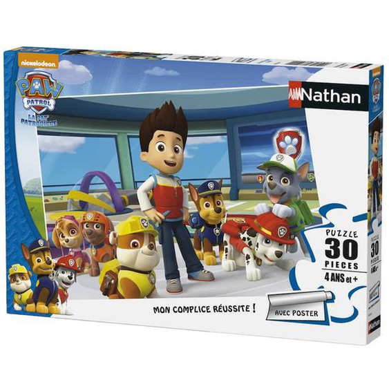 Puzzle La Patpatrouille Réunie 30 Pcs Bleu