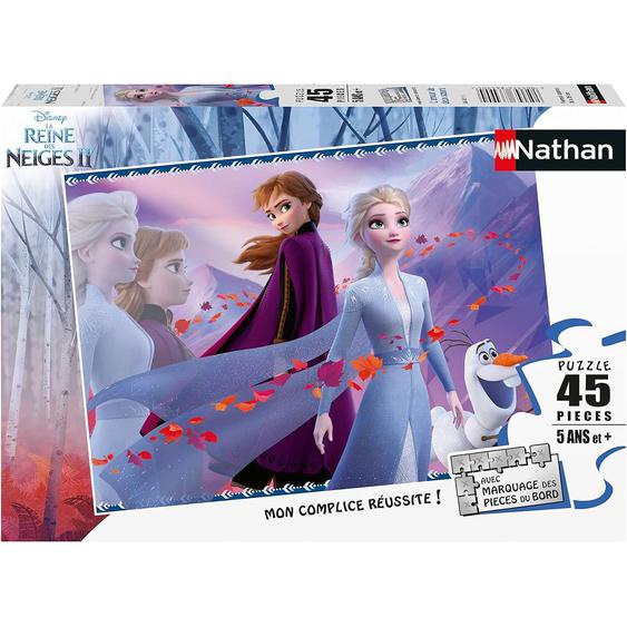 Puzzle La Reine Des Neiges 2 - 45 Pcs Bleu