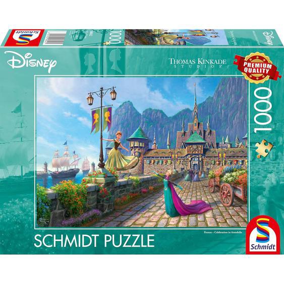 Puzzle La Reine Des Neiges À Arendelle 1000 Pcs Vert