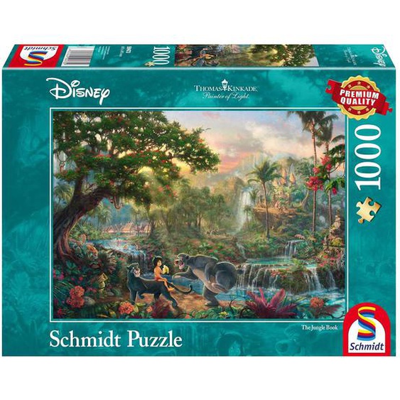 Puzzle Le Livre De La Jungle 1000 Pcs Vert