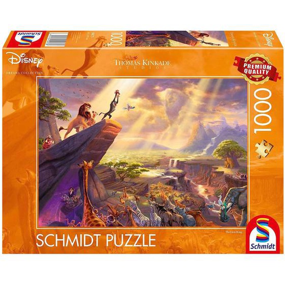 Puzzle Le Roi Lion 1000 Pièces Orange