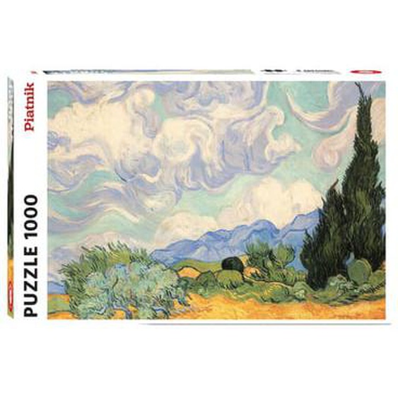 Puzzle les blés Jaunes de Van Gogh