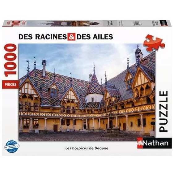 Puzzle Les Hospices De Beaune 1000 Pcs Blanc