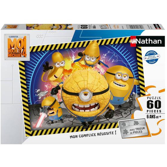 Puzzle Les Mega Minions 60 Pcs Blanc