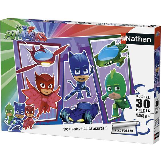 Puzzle Les Pyjamasques 30 Pcs Bleu