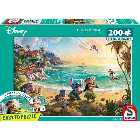 Puzzle Lilo Et Stitch 200 Pièces Vert