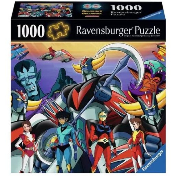 Puzzle Lunivers De Goldorak 1000 Pcs Noir