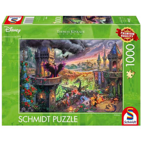Puzzle Maléfique 1000 Pcs Vert