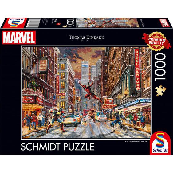 Puzzle Marvel Deadpool 1000 Pcs Noir