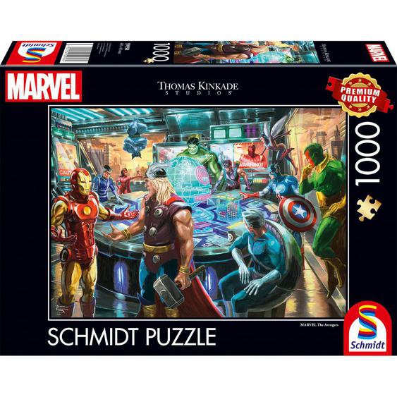 Puzzle Marvel The Avengers 1000 Pcs Noir