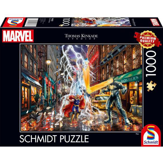 Puzzle Marvel Thor 1000 Pcs Noir