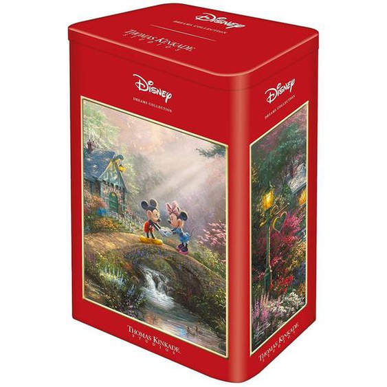Puzzle Mickey Et Minnie 500 Pcs Rouge