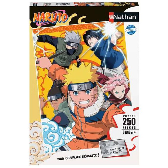 Puzzle Naruto Ninjas 250 Pcs Jaune