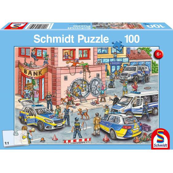 Puzzle Opération De Police 100 Pcs Bleu