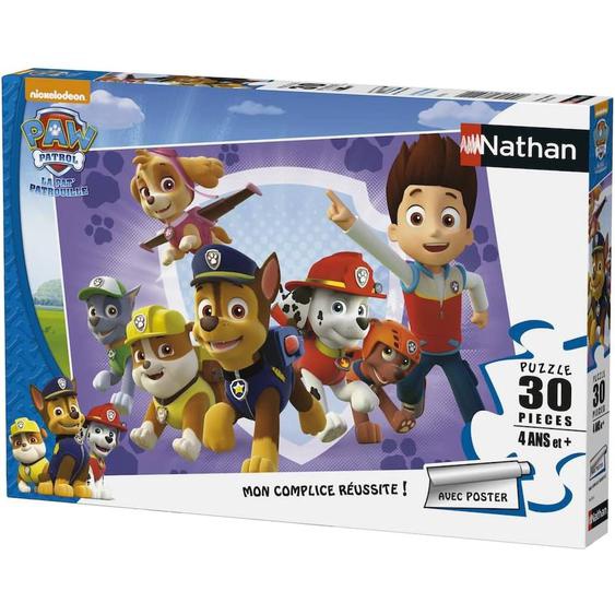 Puzzle Patpatrouille À La Rescousse 30 Pcs Blanc
