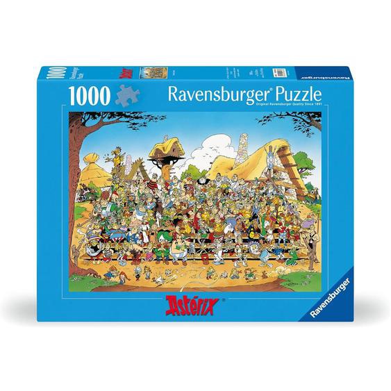 Puzzle Photo De Famille Astérix 1000 Pièces Bleu