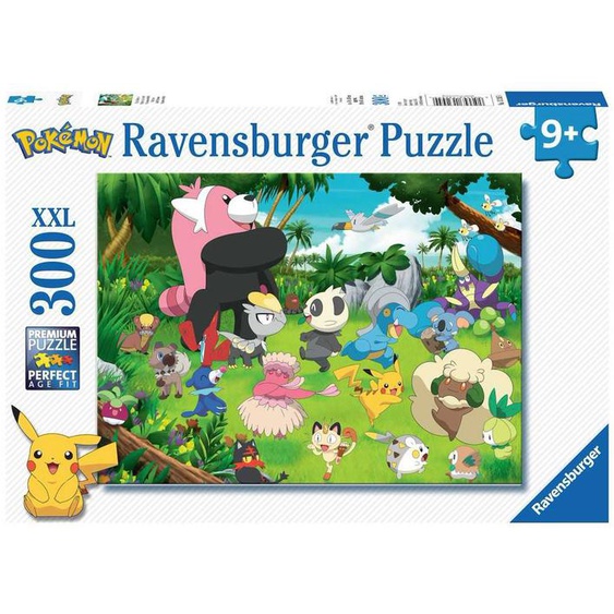 Puzzle Pokémon Sauvages 300 Pcs Xxl Blanc