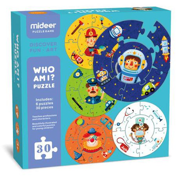 Puzzle Qui Suis-je Bleu