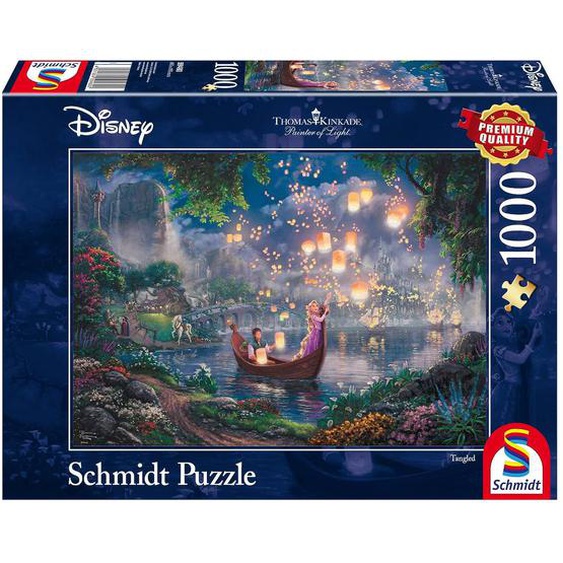 Puzzle Raiponce 1000 Pcs Bleu