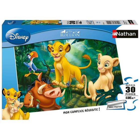 Puzzle Simba & Co 30 Pcs Bleu