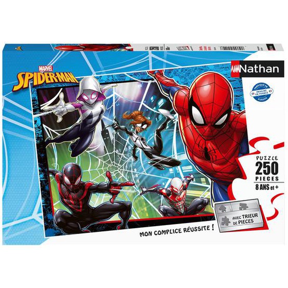Puzzle Spider Man Naissance Dun Héros 250 Pcs Blanc