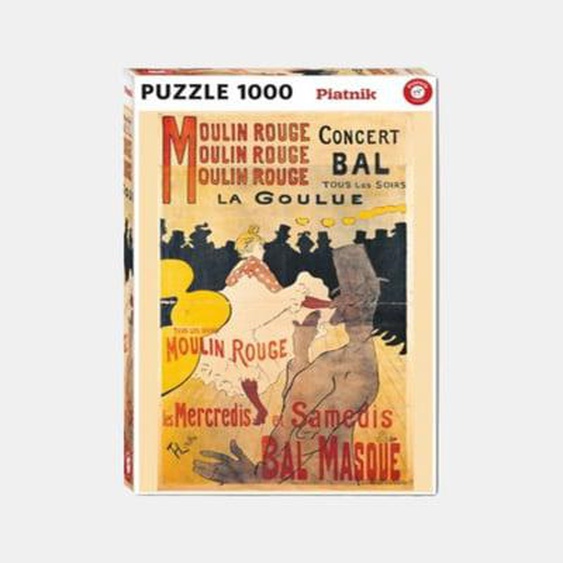 Puzzle Toulouse-Lautrec : La Goulue - 1000 pièces