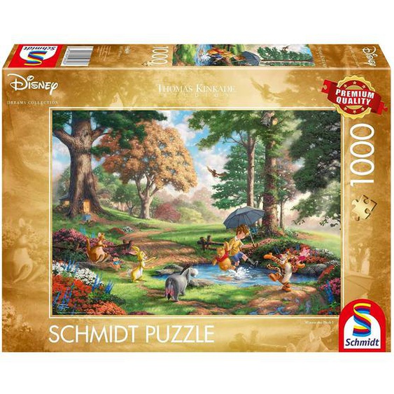 Puzzle Winnie Lourson 1000 Pcs Jaune