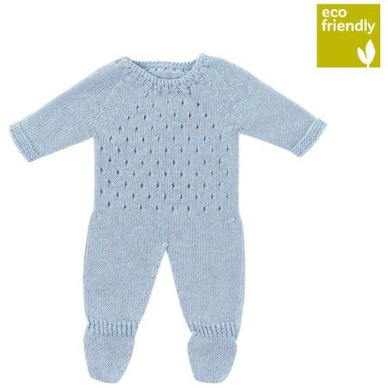 Pyjama En Tricot Bleu Pour Poupée De 38cm Bleu