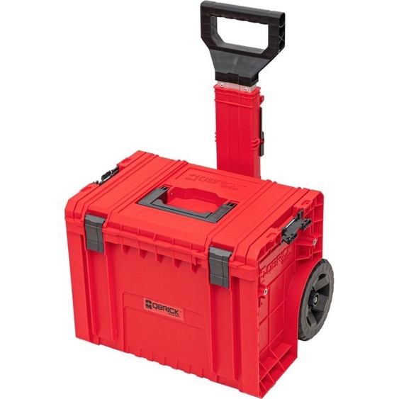 Qbrick System PRO Cart 2.0 RED ULTRA HD empilable 490 x 415 x 660 mm 42 l IP54 poignée télescopique double amovible