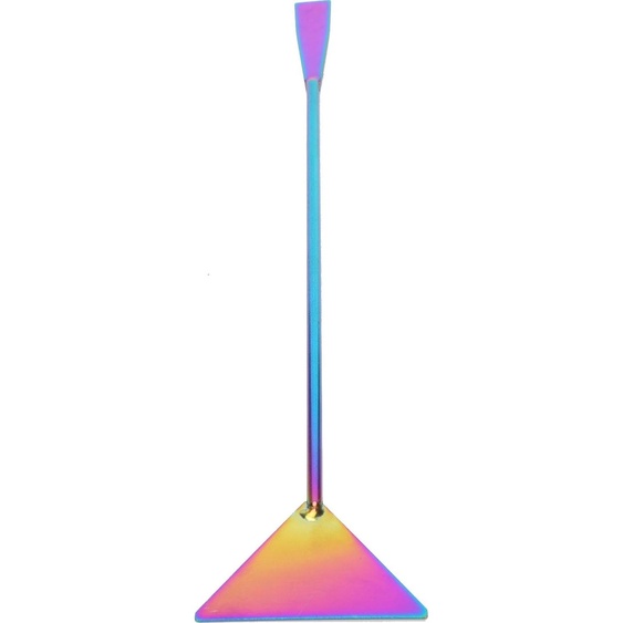 Qcwwy Spatule  substrat en acier inoxydable Pour crer des pentes et des terrasses lisses, idale pour les plantes aquatiques, 32 Cm