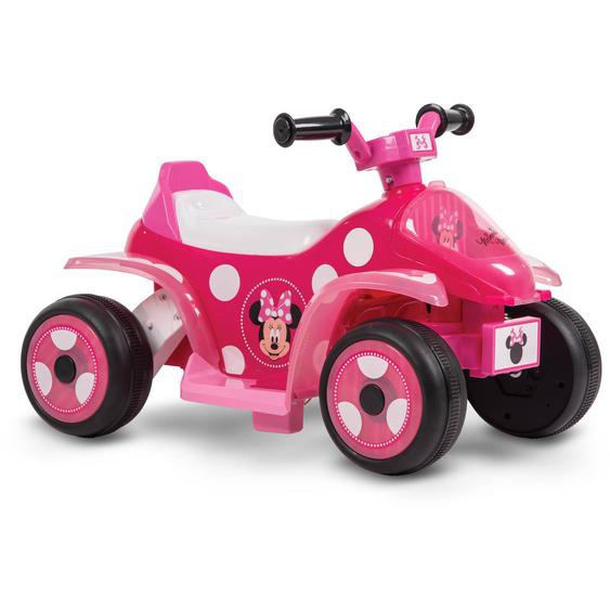 Quad Électrique Enfant Disney Minnie Rose