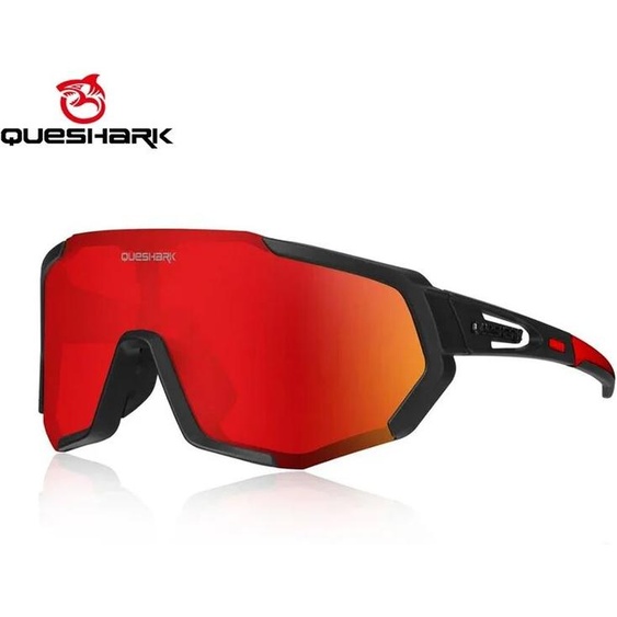 QUESHARK 13 couleurs femmes hommes miroir cyclisme lunettes de soleil imprimé sport vtt lunettes de vélo équitation route vélo lunettes lunettes QE48