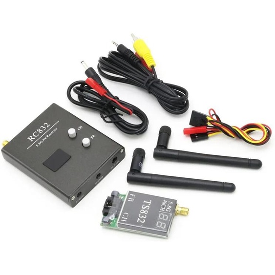 QX-MFLU TS832/RC832/RC832H 48Ch/40Ch 5.8G 600mw 5km Sans Fil AV Récepteur Émetteur pour FPV Multicopter RC Avion Quadcopter