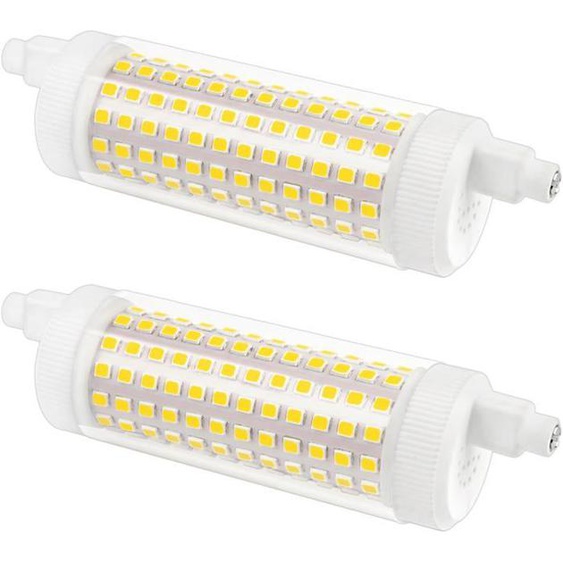 R7S Led 118 Mm Dimmable 20W Blanc Froid 6000K 2500Lm,Équivalent À Lampe Crayon Halogène J118 R7S 150W 200W,Salon,Lot De 2